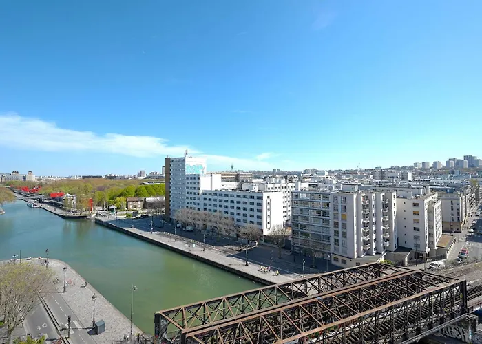 Appartement Ensoleille Canal Ourcq