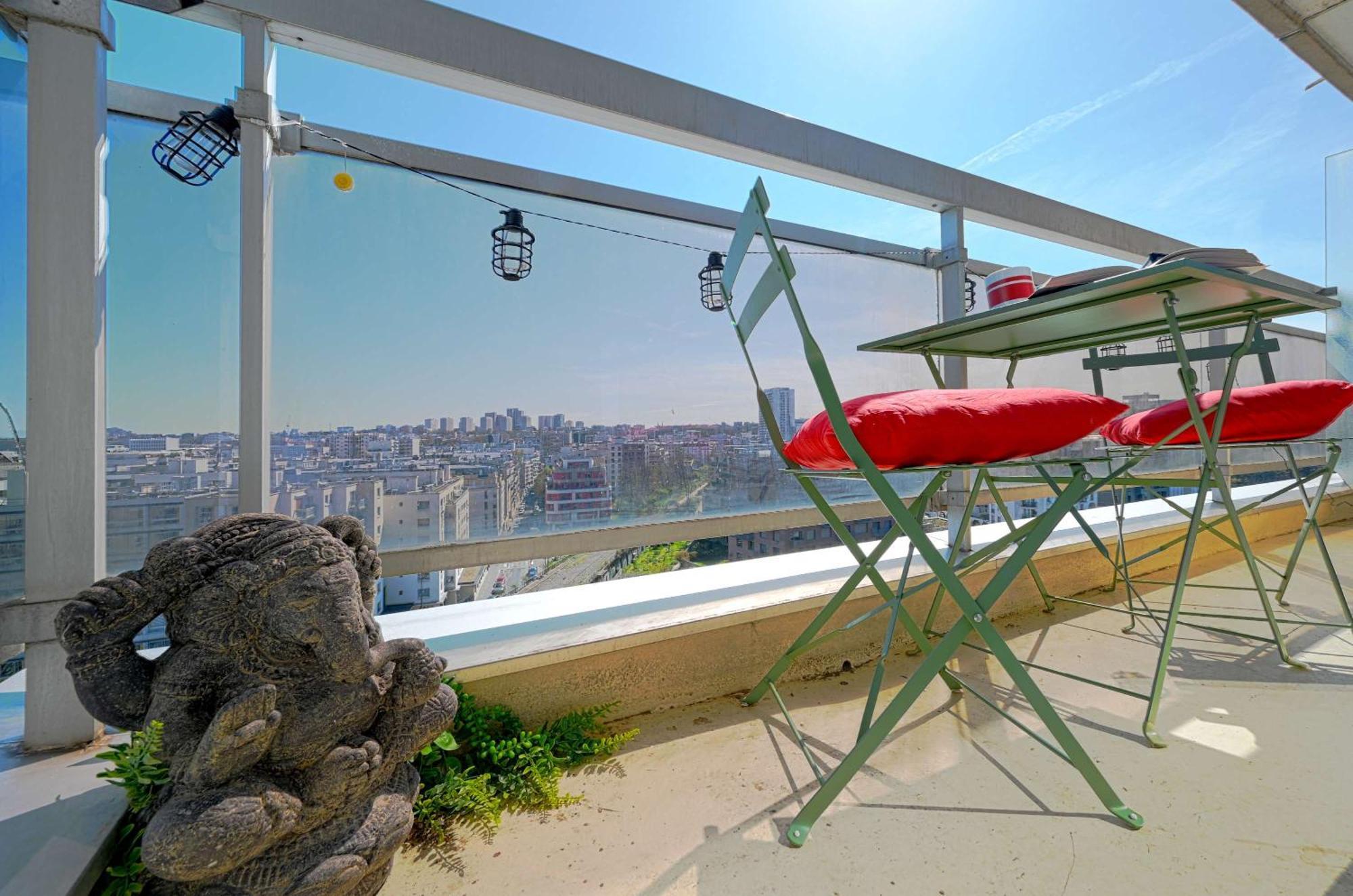 Appartement Ensoleille Canal Ourcq Parijs